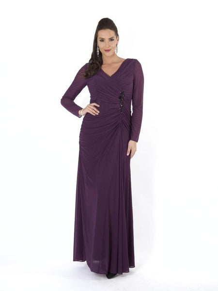 Aubergine Mother of the Bride Dresses