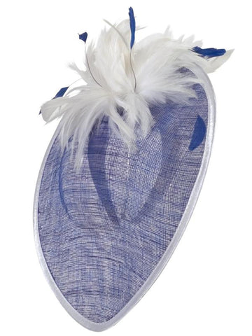 Blue & White Feathers Hatinator