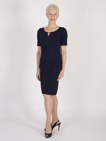 Vera Mont Keyhole Jersey Dress